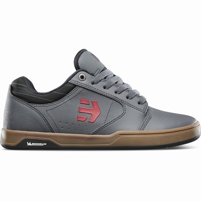 Tenis Etnies CAMBER CRANK Rojos/Grises Para Hombre MX892-FIG